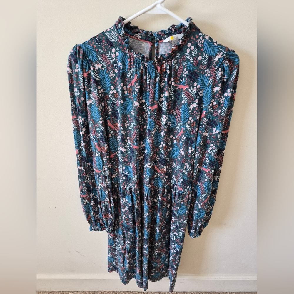 Boden Multicolor Floral Dress